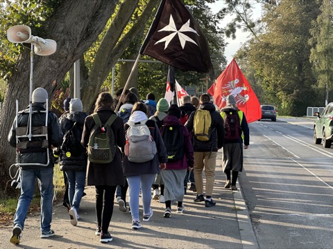 VI Piesza Pielgrzymka Tradycji do Wąwolnicy, 2025 — fotografia 92
